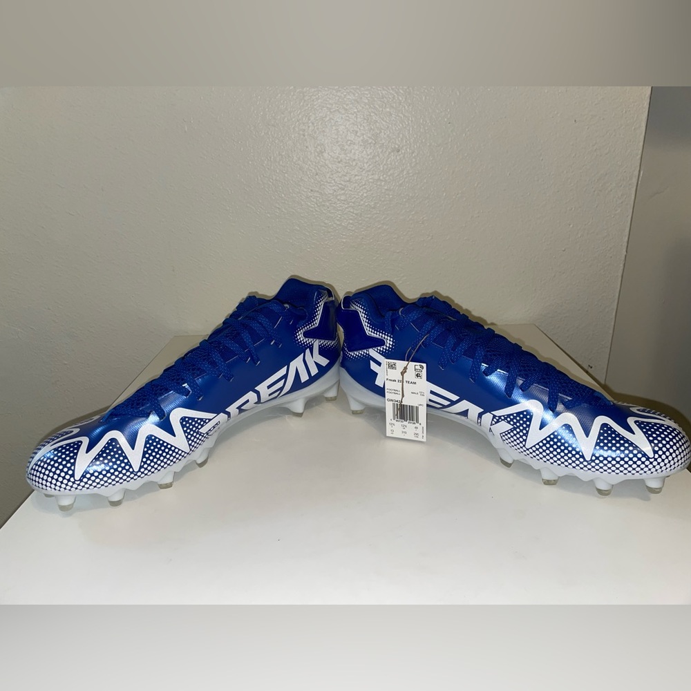 Adidas Freak 22 Team Men's 13 Football Cleats Blue White GW3423 NWOB - Picture 3 of 6